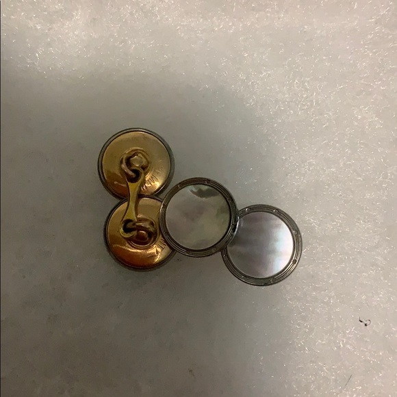 Krementz Mother of Pearl Cufflinks - Picture 1 of 1